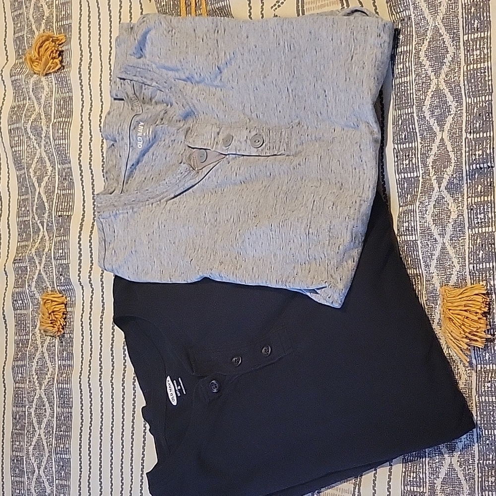 BUNDLE 2 Old Navy Henleys
